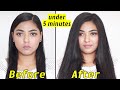 THIN to BIG VOLUMIZED HAIR Under 5 Minutes | Hacks & Tricks for Greasy Hair