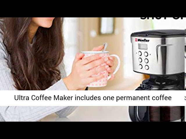 Mueller Ultra Coffee Maker DETAILED Review and How to make coffee 