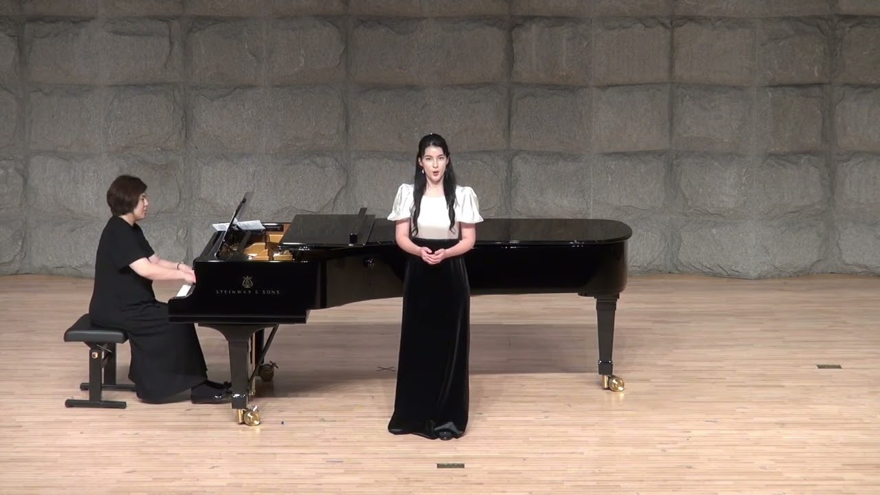 서울대 위클리 성악 3학년/ Enfant, si j'etais Roi (아이야,내가 만약 왕이었다면)-F. Liszt  Sop. Annarita  장안나리따 