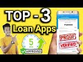 Top 3 Loan Apps || Instant Loan App in india 2023