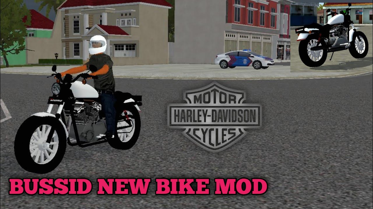 55 Harley Davidson Bike Mod For Bussid  Free