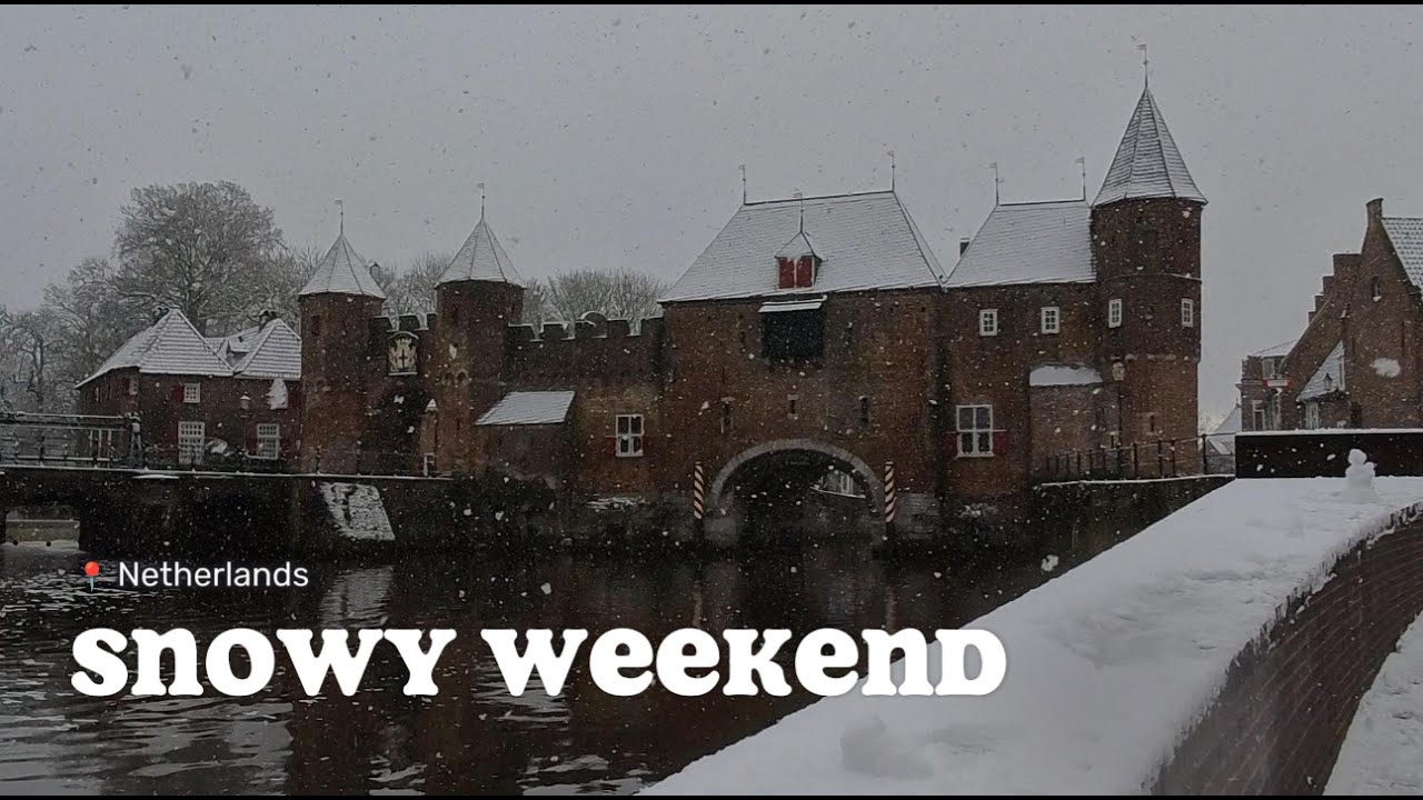 A winter weekend full of snow in the Netherlands