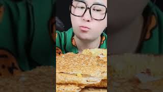 솥뚜껑 대왕누릉지asmr #asmr #mukbang