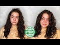 3 STEP Curly Girl Haircut | "Unicorn Cut" (2b,2c)