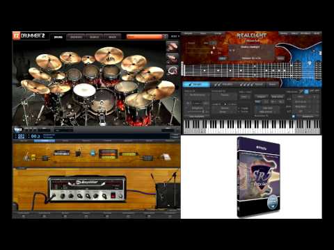 Metalcore: MusicLab RealEight + EZDrummer 2 + Overloud TH2 + Prominy SR5 Rock Bass