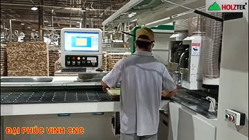 MÁY KHOAN CNC 6 Mặt 2 Trục kép Holztek khoan siêu nhanh 👍👍👍