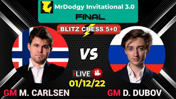 Magnus Carlsen Vs Luis Paulo Supi • MrDodgy Invitational 3 (2022) 