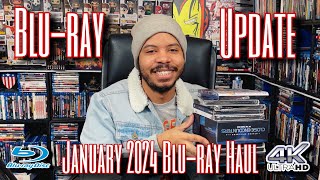 JANUARY 2024 BLU-RAY HAUL - Blu-ray Update (4Ks, Steelbooks, Blu-rays, Funko Pops)