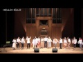 【国立P&Pゴスペル】 HELLO HELLO(武蔵野ゴスペル祭2016《2016.03.20 @武蔵野市民文化会館》)