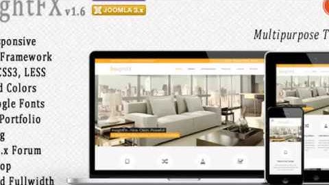 InsightFX - Multipurpose Joomla Template
