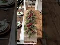 centros de mesa para la cena navideña