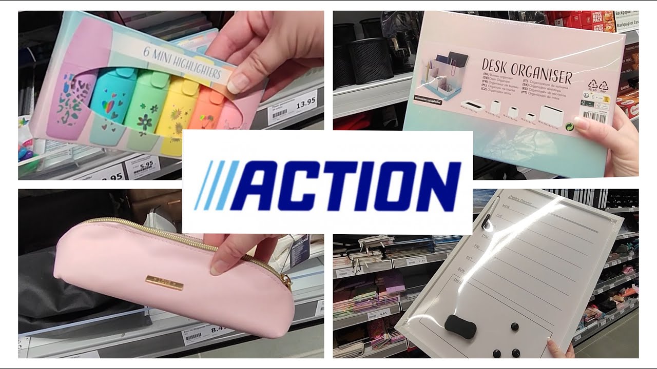 ACTION 🛍️ ARTYKUŁY SZKOLNE ✏️ MAGNETYCZNA TABLICA HIT 🥰 PRZEGLĄD PÓŁEK 🩷