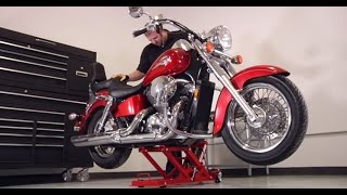 Strongway Hydraulic Motorcycle Jack/Utility Vehicle Lift - 1,500