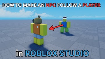 How to make an NPC FOLLOW you in ROBLOX STUDIO