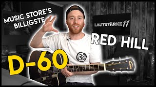 Music Store's Billigste Westerngitarre - Red Hill D-60 Music Store's Billigste Westerngitarre - Red Hill D-60