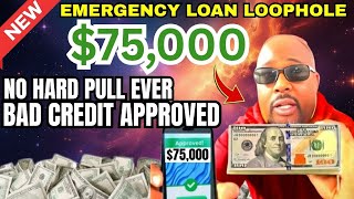 These 10 EASIEST Emergency Loans for Bad Credit Up to $75,000 Fast Approval! Profile