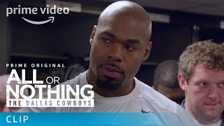 All or Nothing: The Dallas Cowboys - Clip: Locker Room | Prime Video