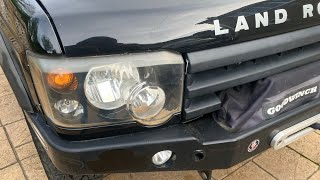 Discovery 2 head light remove and bulb change