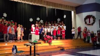 Isabella's 4th grade x-mas program Dear Santa Part7
