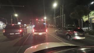 Driving Broadway at the beach to surfside beach on 7/5/24 10:30pm