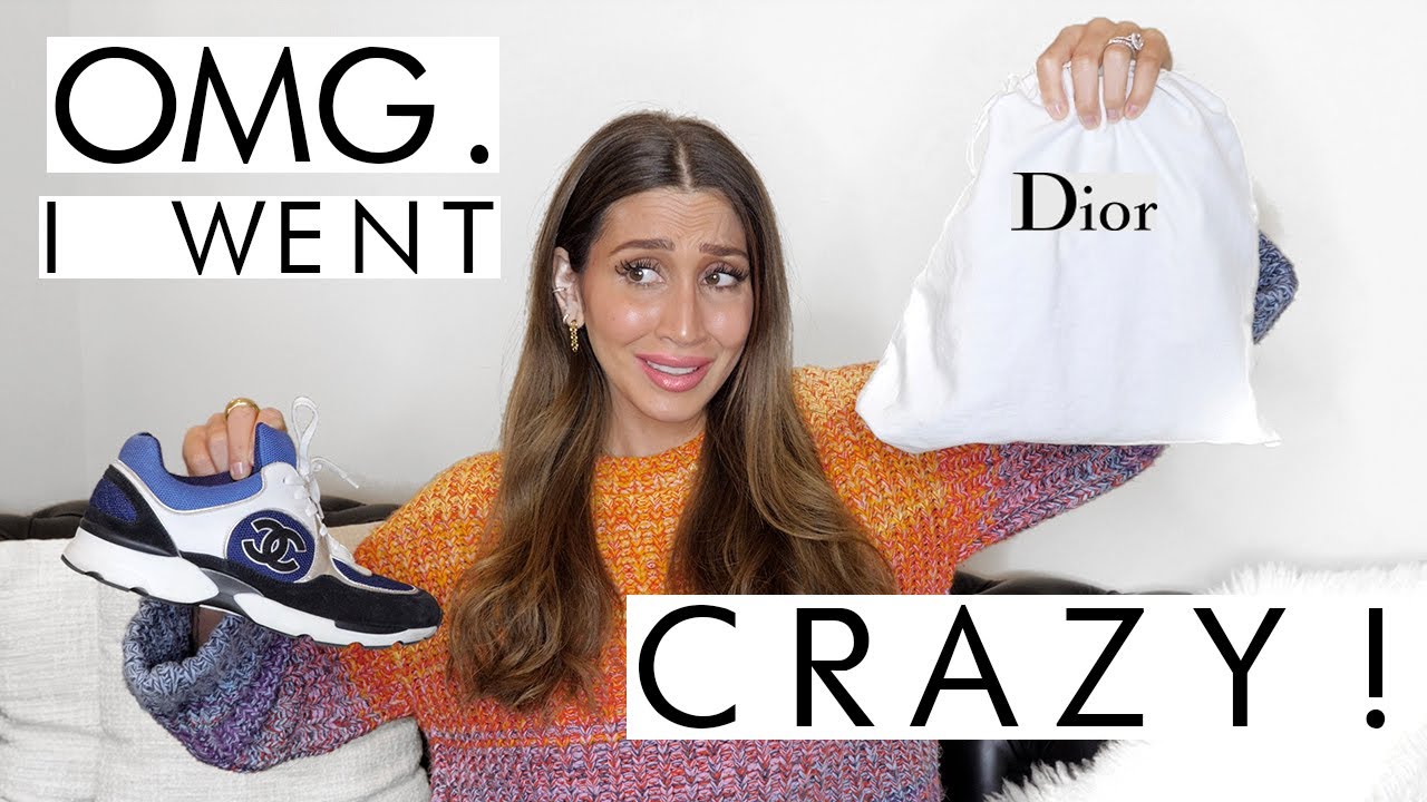 HUGE DESIGNER SHOE HAUL, Dior Air Jordan, Chanel