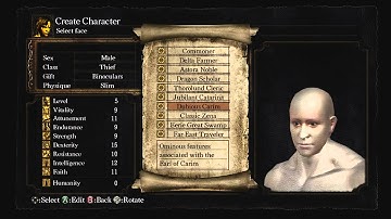 Dark Souls Character Creation!