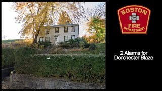 Boston 2-Alarm Fire Audio 7/3/2021 [Massachusetts]