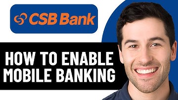 HOW TO ENABLE MOBILE BANKING AT CBS INDIA BANK 2025! (FULL GUIDE)