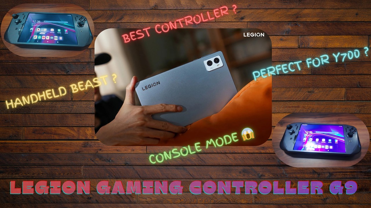 Lenovo Legion G9 Gamepad + Legion Y700 (8.8