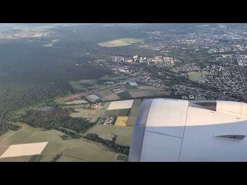 OZ542 Takeoff Frankfurt (FRA) to Incheon (ICN) Airbus A350-900 seat 11K