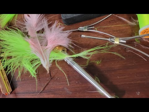 Marabou tips and tricks for fly tying. #flytying #beginnerflytying  #crappiejigs #bassflies 