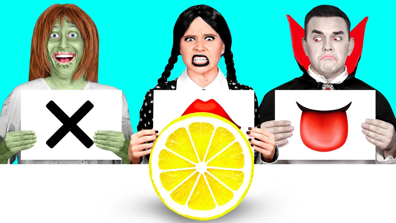 Откуси Лизни или Ничего Челлендж | Потрясающие Кухонные Лайфхаки с BaRaDa Gold Challenge