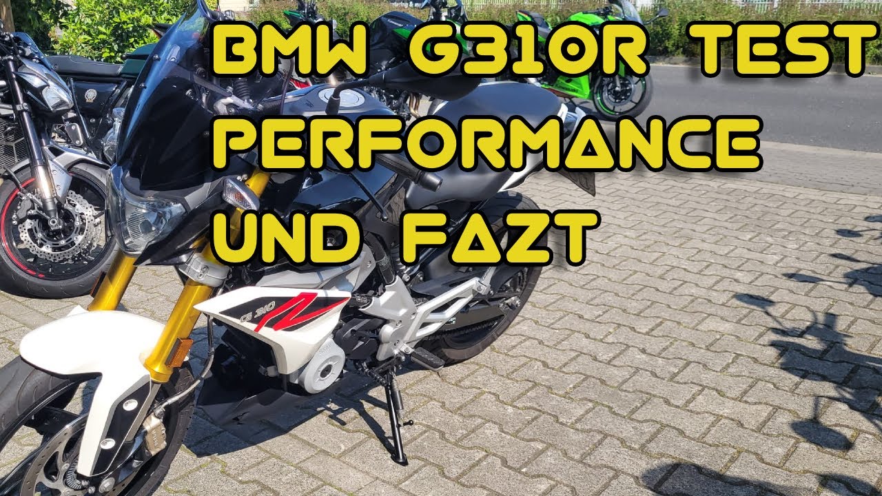 BMW G310R TEST | Performance| 0 -100 | Topspeed | Handling - YouTube