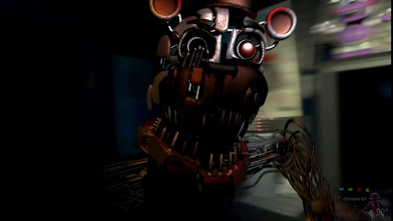 Let's Players Reaction To Molten Freddy Jumpscare Fnaf 6 (Freddy Fazbear's  Pizzeria Simulator) 