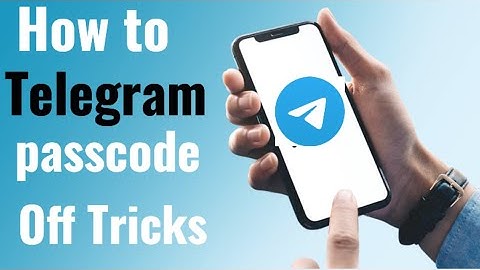 How to Turn Off Passcode Lock on Telegram App