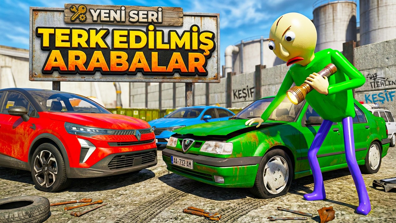 Terk Edilmiş Renault Ailesi Arabaları Buluyoruz | GTA 5 MODS