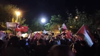 Ankarada, İsrailin Mescid - I Aksaya Yönelik Müdahalesine Protesto Yürüyüşü Yapılıyor.