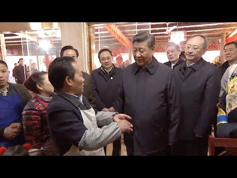 President Xi wishes restaurant owner good luck