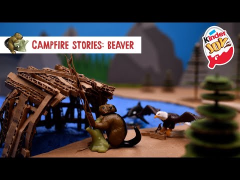 Campfire Stories With Kinder Beaver Toys | Explore the Wild Ep. 11 from Kinder Joy