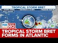 Tropical Storm Bret Forms In Atlantic, Hurricane Impacts Increasingly Likely For Lesser Antilles image