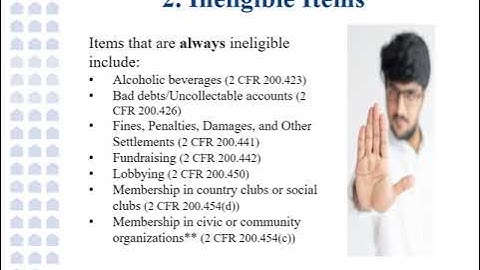 2 CFR 200: The Rules of Federal Grant Eligibility