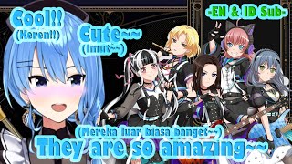 Suisei Fangirling Over \