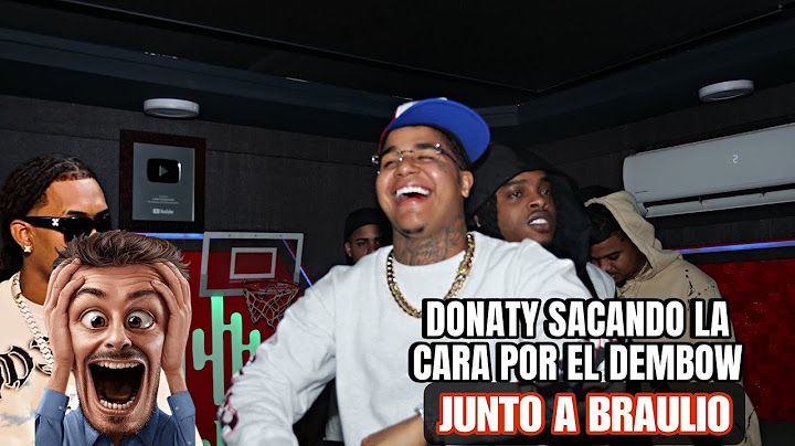 DONATY SACANDO LA CARA POR EL DEMBOW JUNTO A BRAULIO FOGON  Y LEORD😱 TIENEN QUE VER ESTA GRABACION
