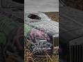2015 Rolls-Royce Wraith , severely vandalized, covered in spray paint