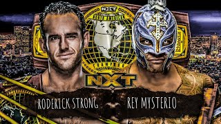 Nxt: roderick strong vs rey mysterio [north american championship]