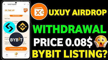 Uxuy Airdrop Listing Date || Uxuy Wallet Airdrop New Update || Uxuy Wallet Telegram Airdrop