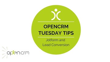 Tuesday Tip - Jotform and Lead Conversion
