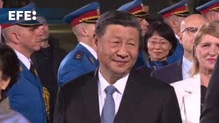 El Presidente De China Xi Jinping Llega A Serbia Para Profundizar La Cooperación