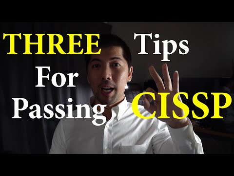 3 Tips For Passing CISSP!