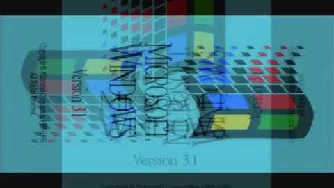 Windows 3.1 Mirrored Left & Right